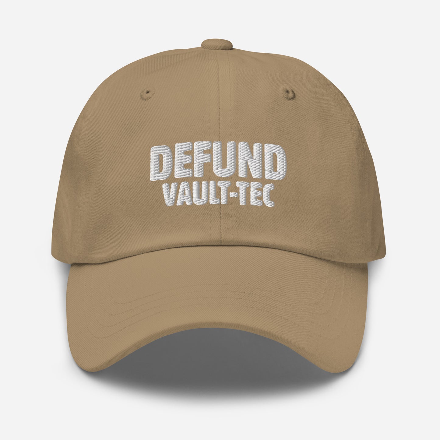 Defund Vault-Tec Dad Hat