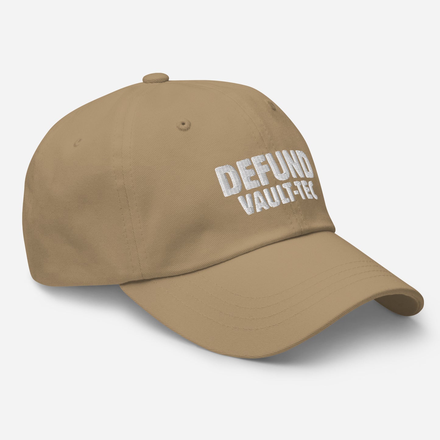 Defund Vault-Tec Dad Hat