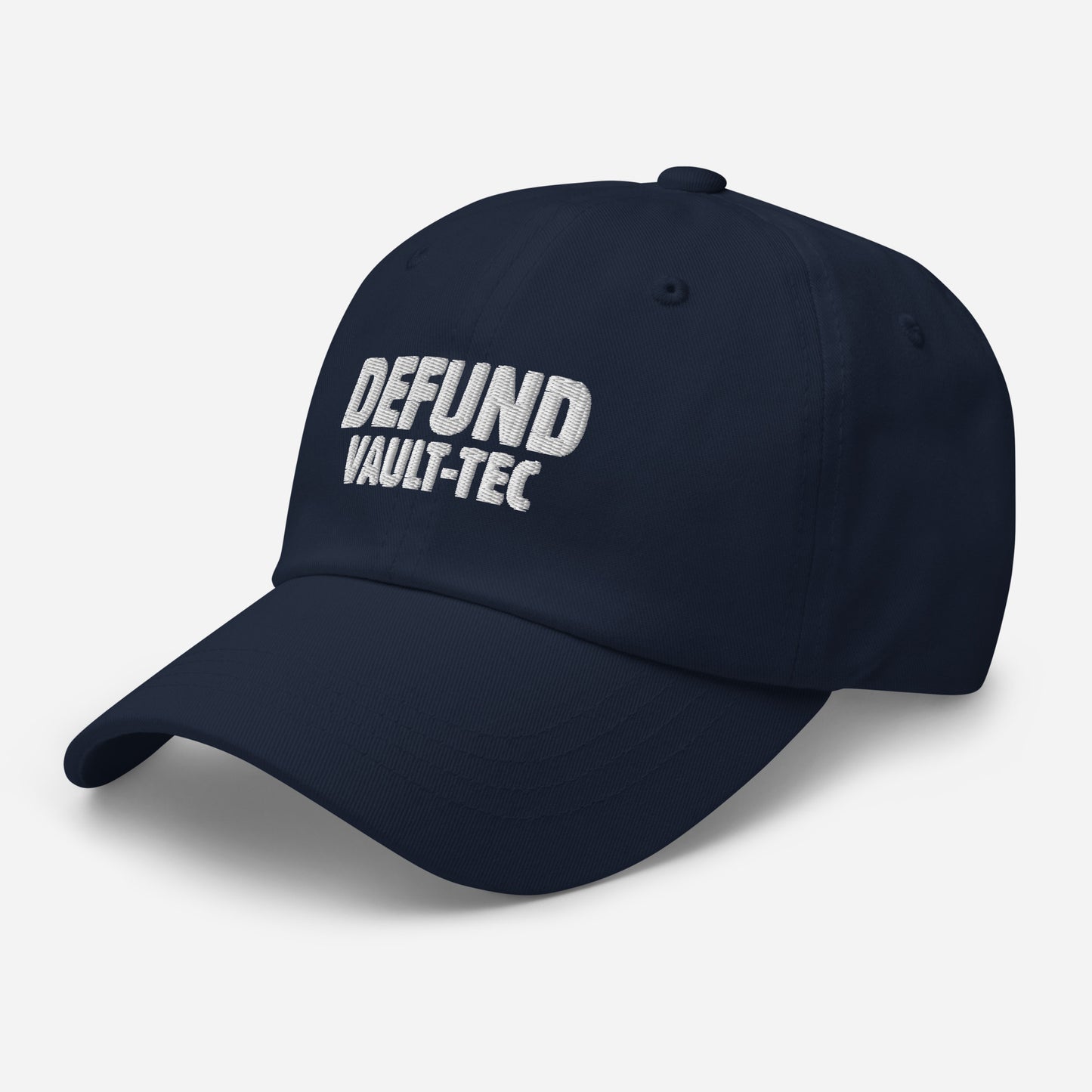 Defund Vault-Tec Dad Hat