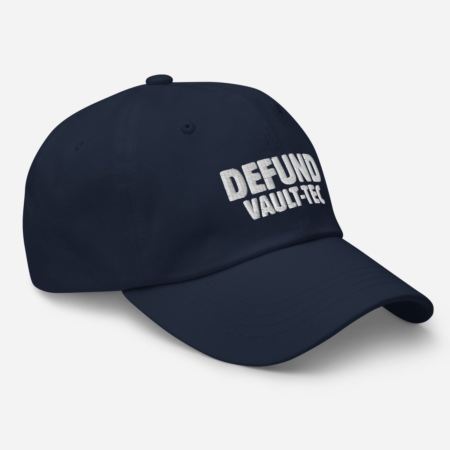 Defund Vault-Tec Dad Hat