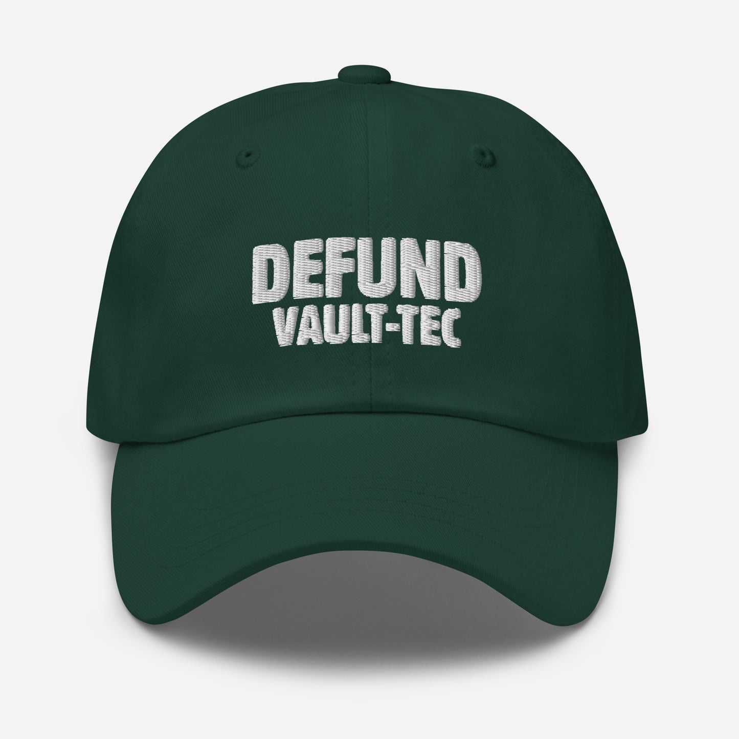 Defund Vault-Tec Dad Hat