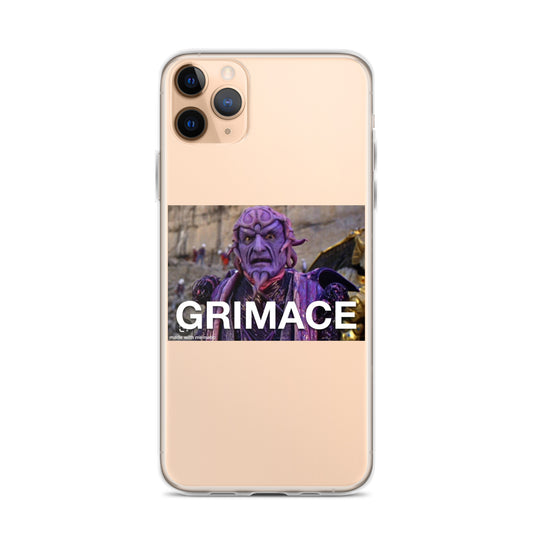 Grimace Clear Case for iPhone®