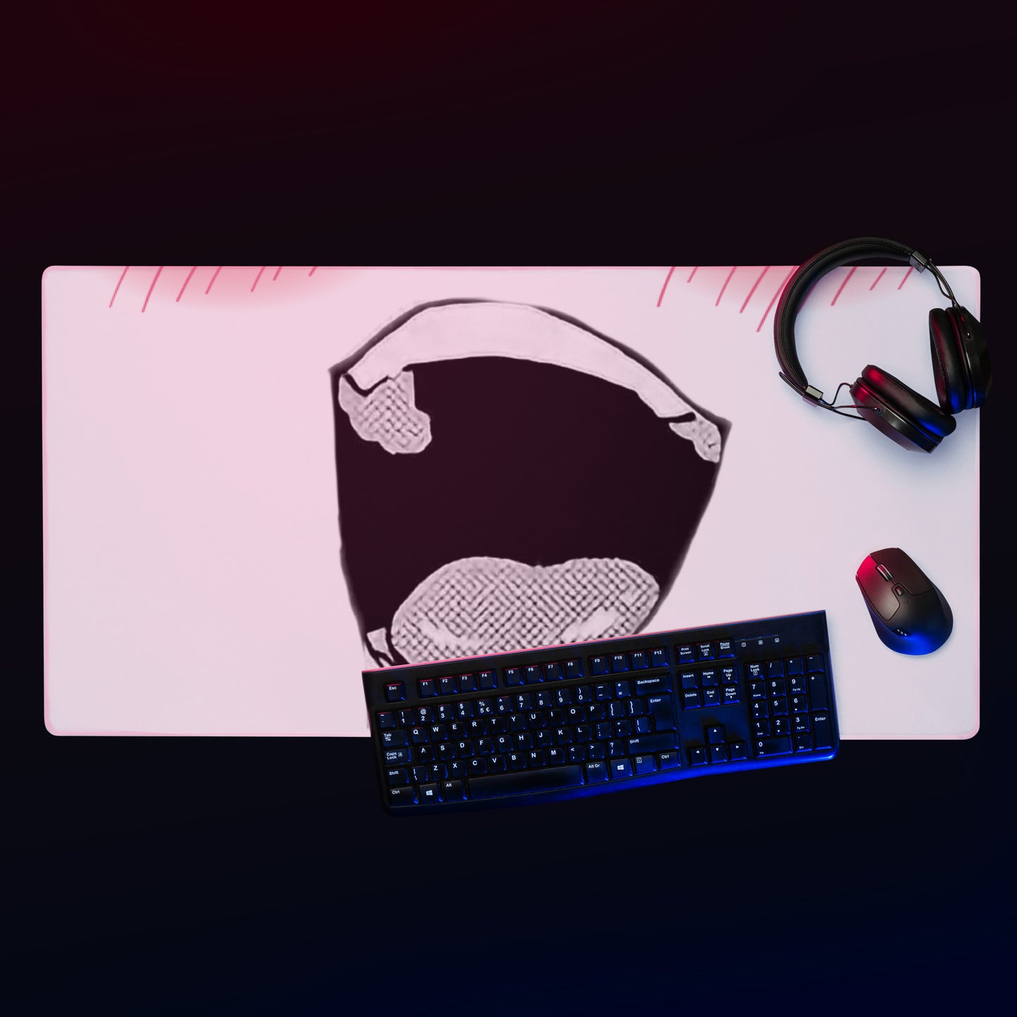 Ahegao Gaming Mouse Pad