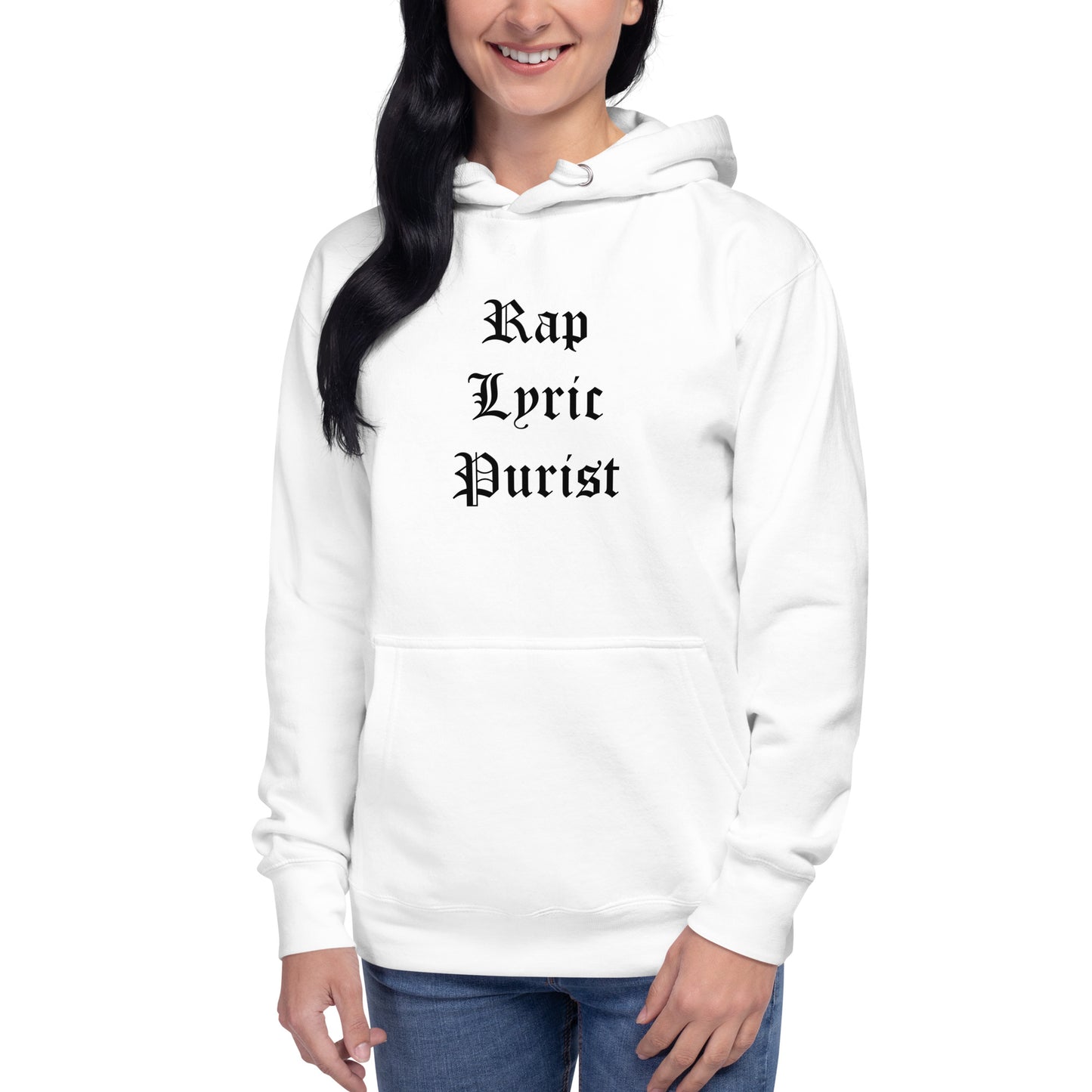 Rap Lyric Purist Hoodie